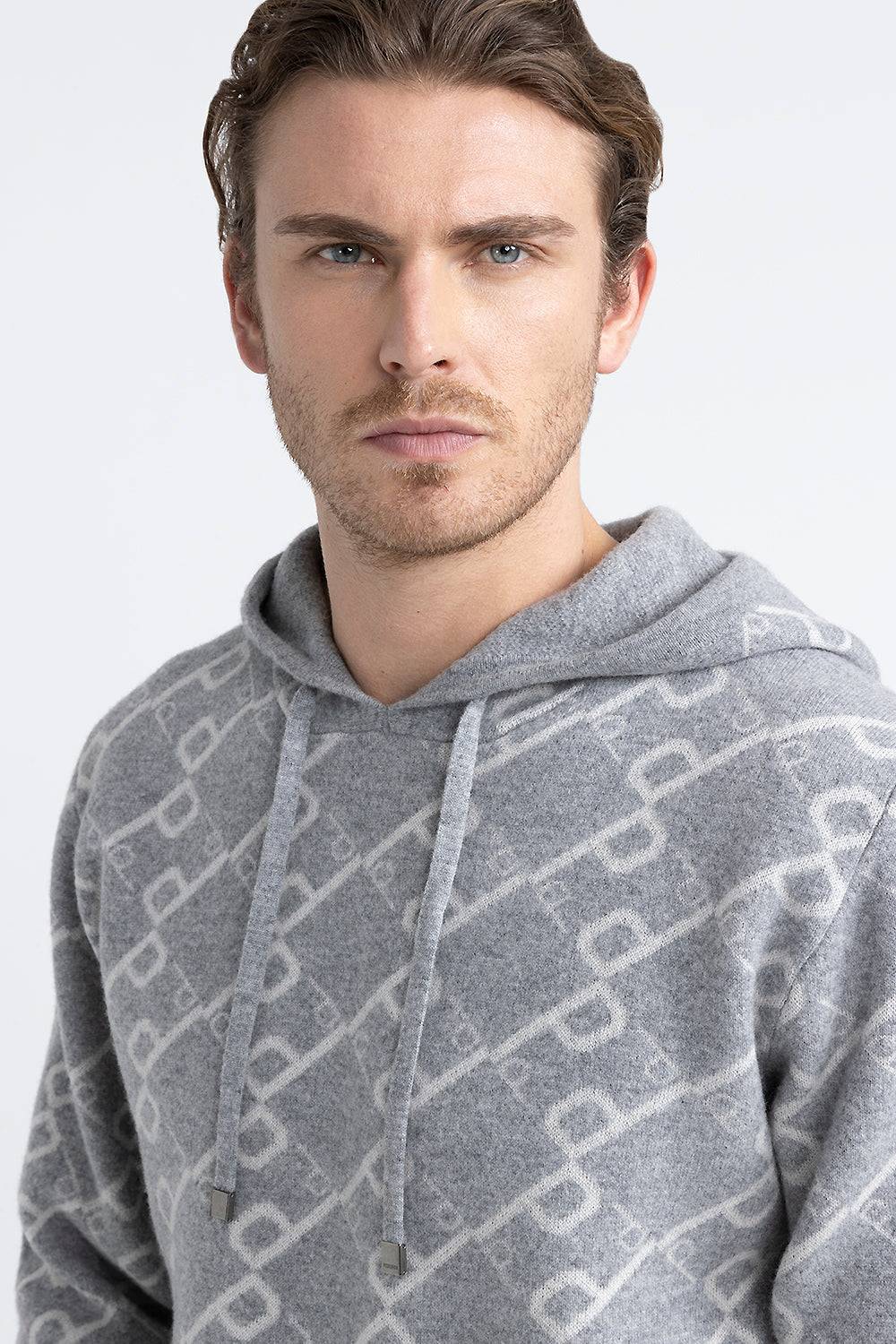 Peserico Felpa con cappuccio in lana merinos extrafine e cashmere Nuovo
