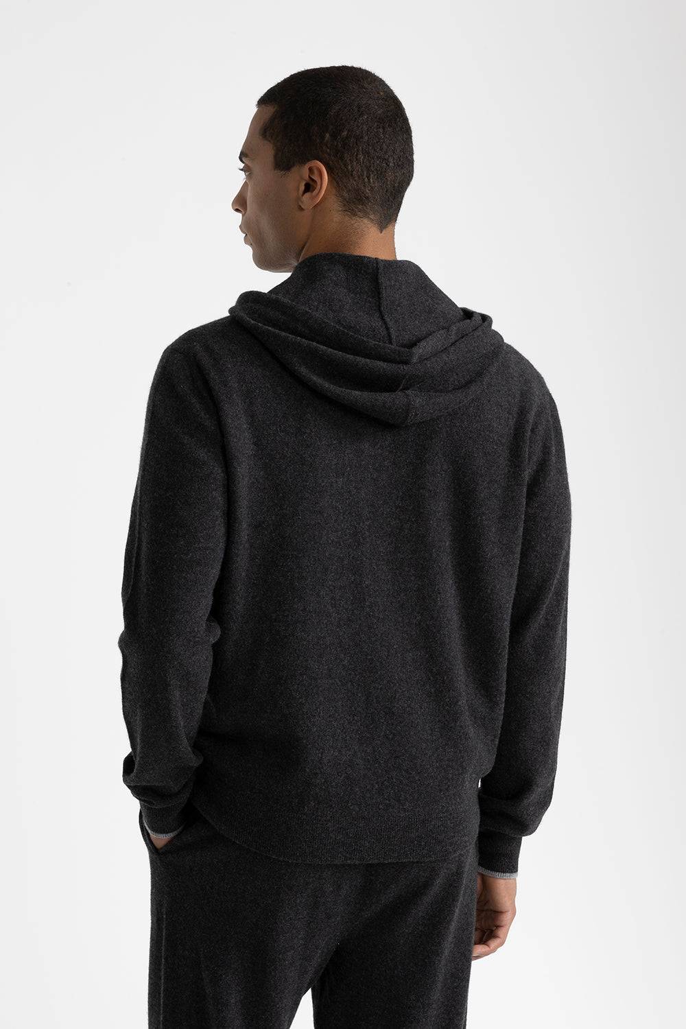 Peserico Felpa con cappuccio in lana merinos e cashmere Qualità