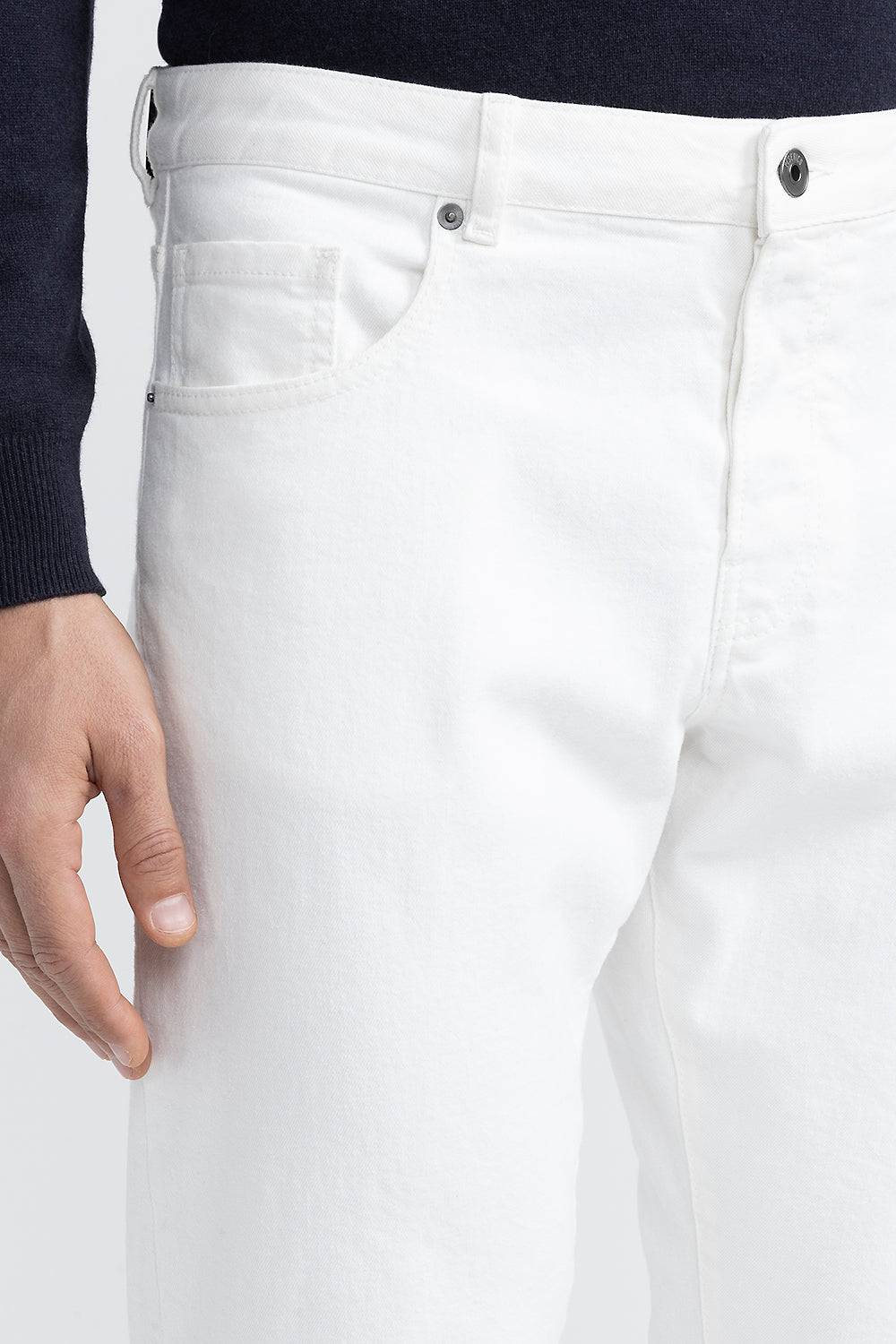Peserico Pantalone bull denim in twill di cotone stretch Italia