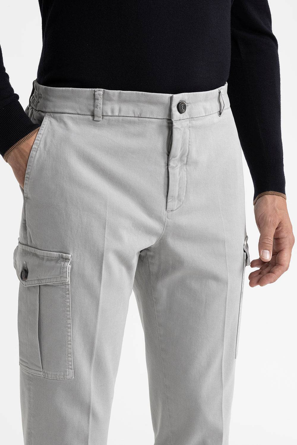 Peserico Pantalone chino tasconato in cotone Nuovo