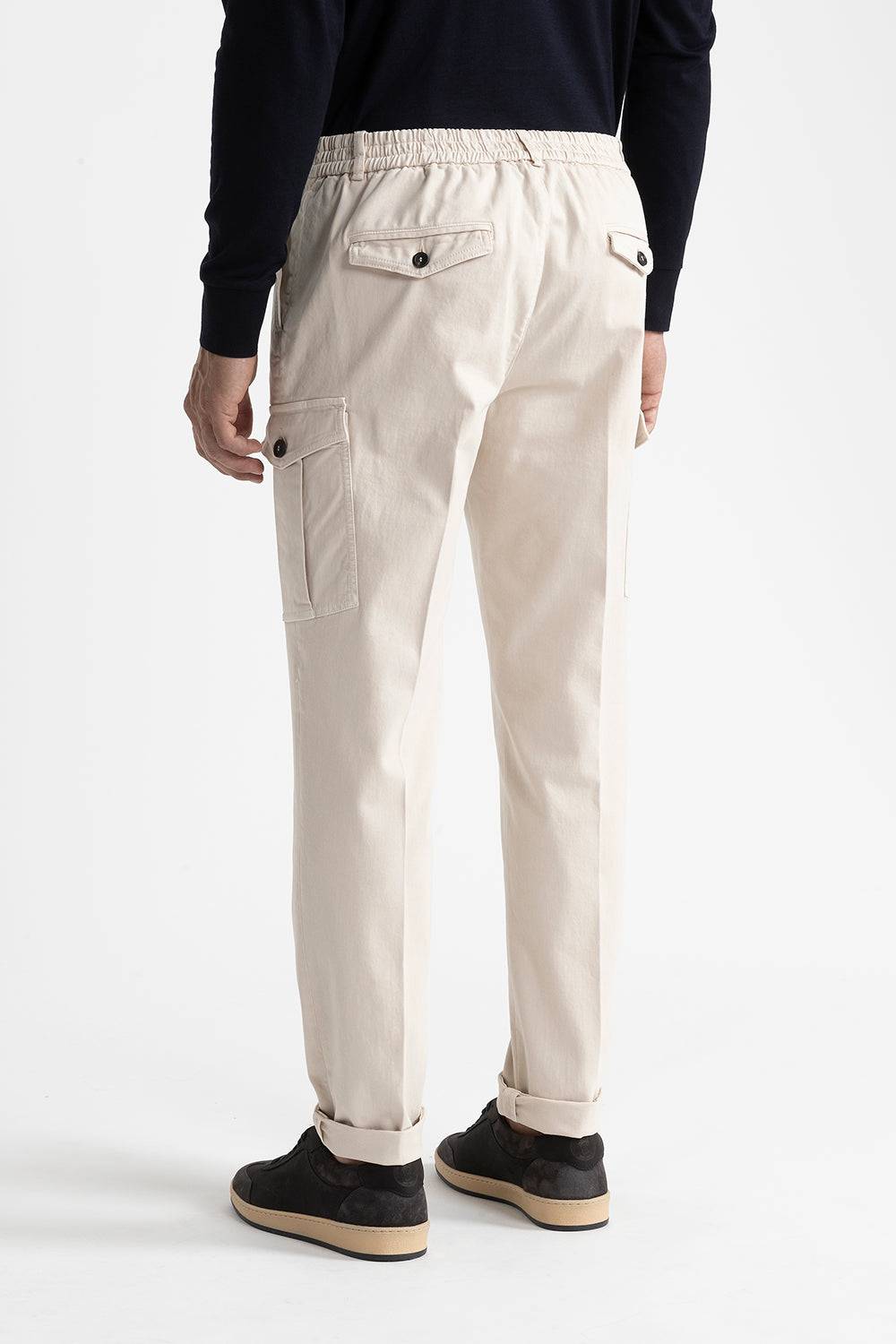 Peserico Pantalone chino tasconato in cotone Vendita