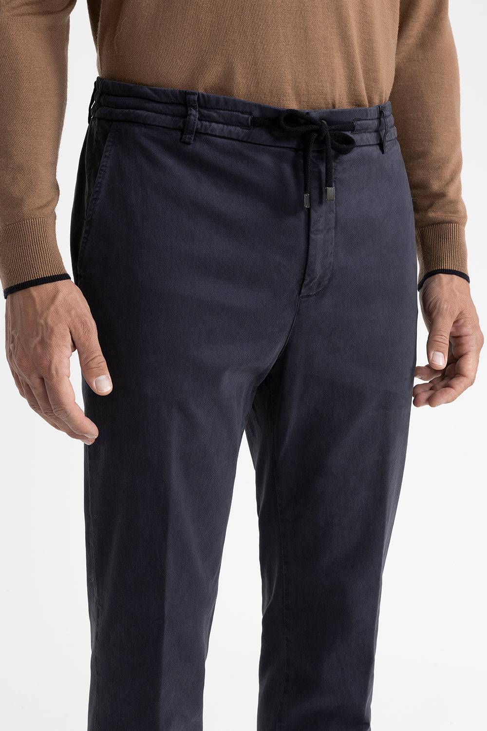 Peserico Pantalone jogger in cotone, seta e tencel Soddisfazione Garantita