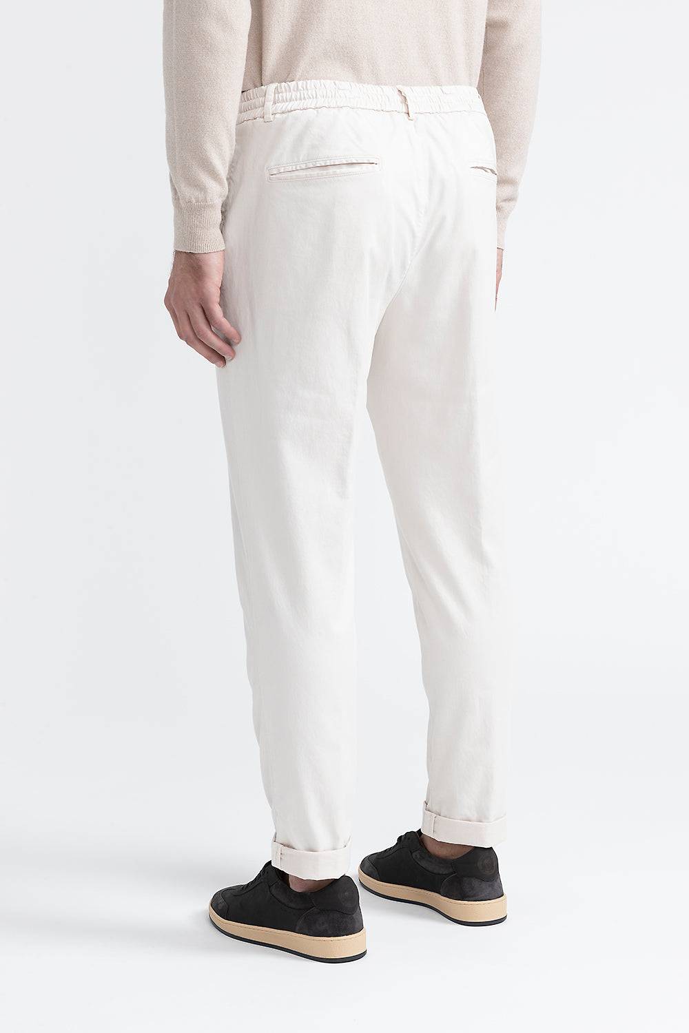 Peserico Pantalone jogger in cotone, seta e tencel Qualità Garantita