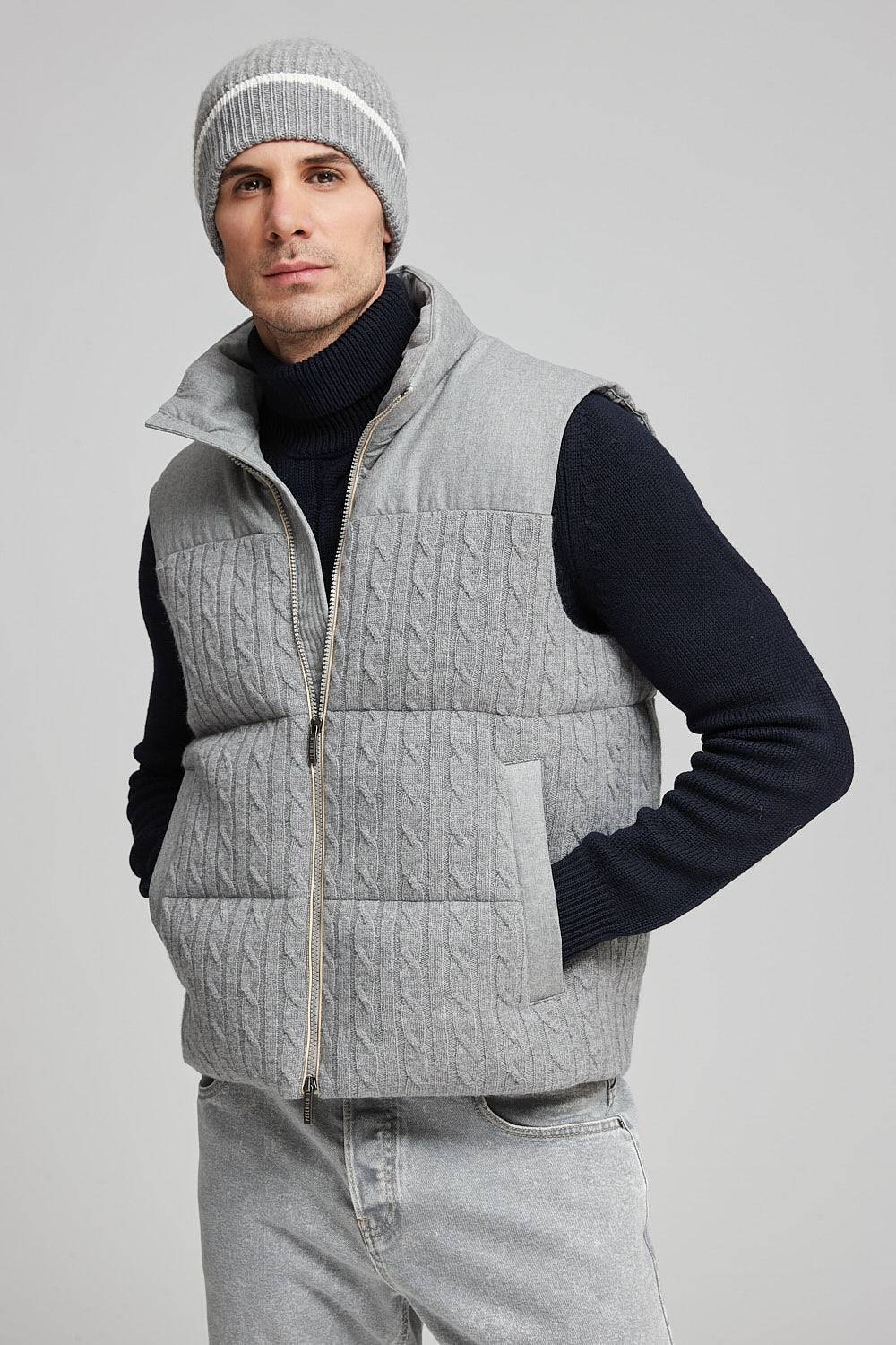 Peserico Berretto in lana e cashmere Online Outlet
