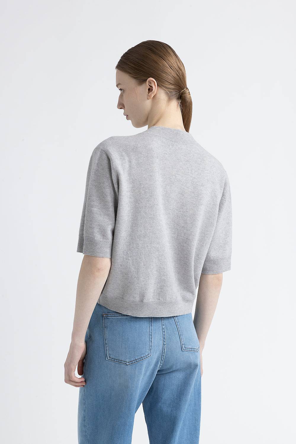 Peserico Maglia con scollo a V in lana e cashmere 2025