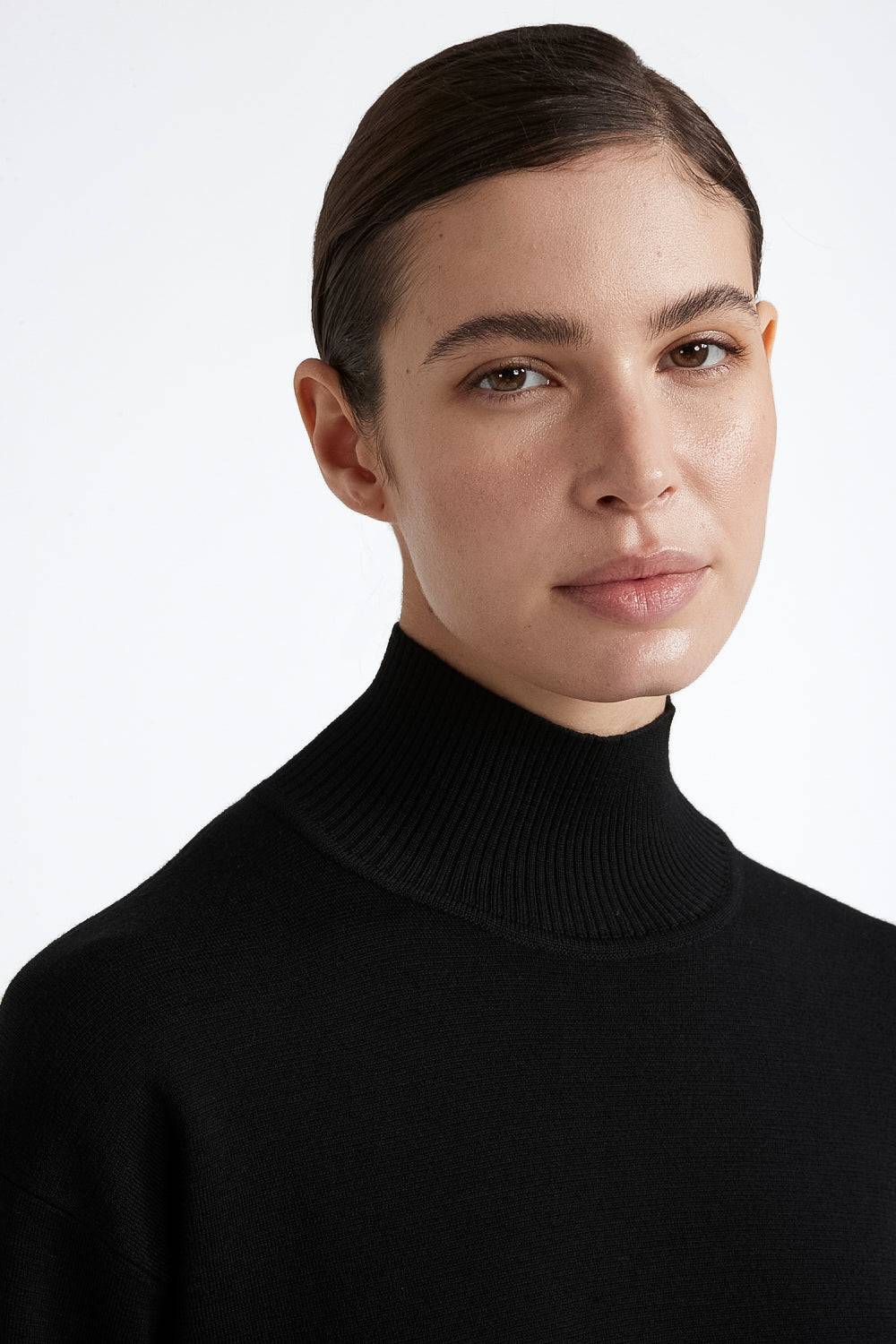 Peserico Maglia collo alto in lana Vendita