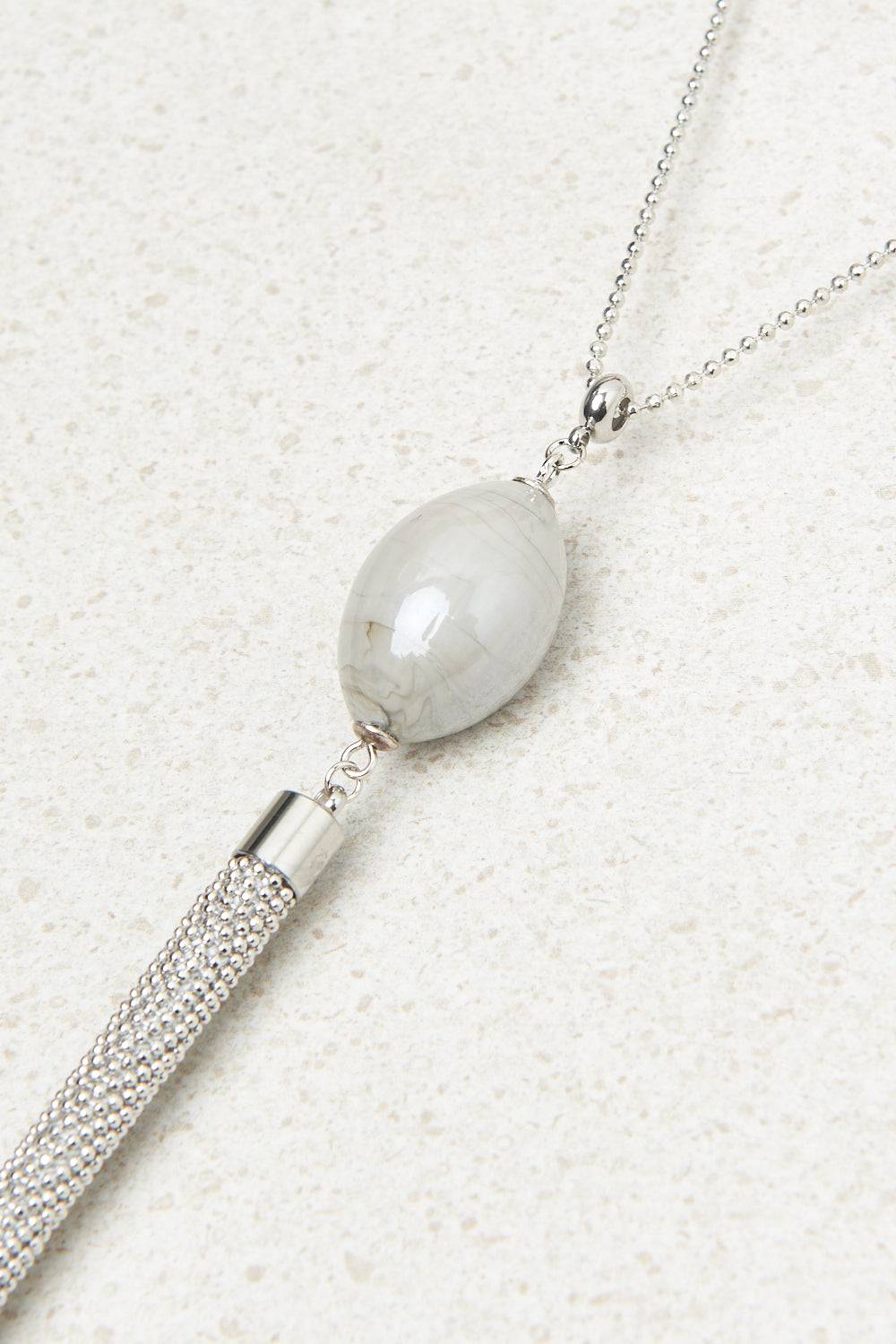 Peserico Collana lunga con pendente in vetro di Murano Offerte