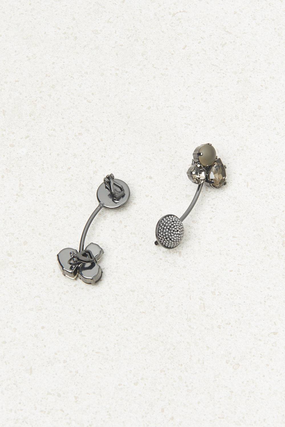 Peserico Ear Cuff con pietre lucenti Saldi Di Fabbrica