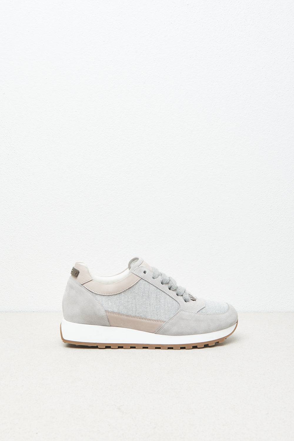 Peserico Sneakers in pelle nabuk scamosciata Italy