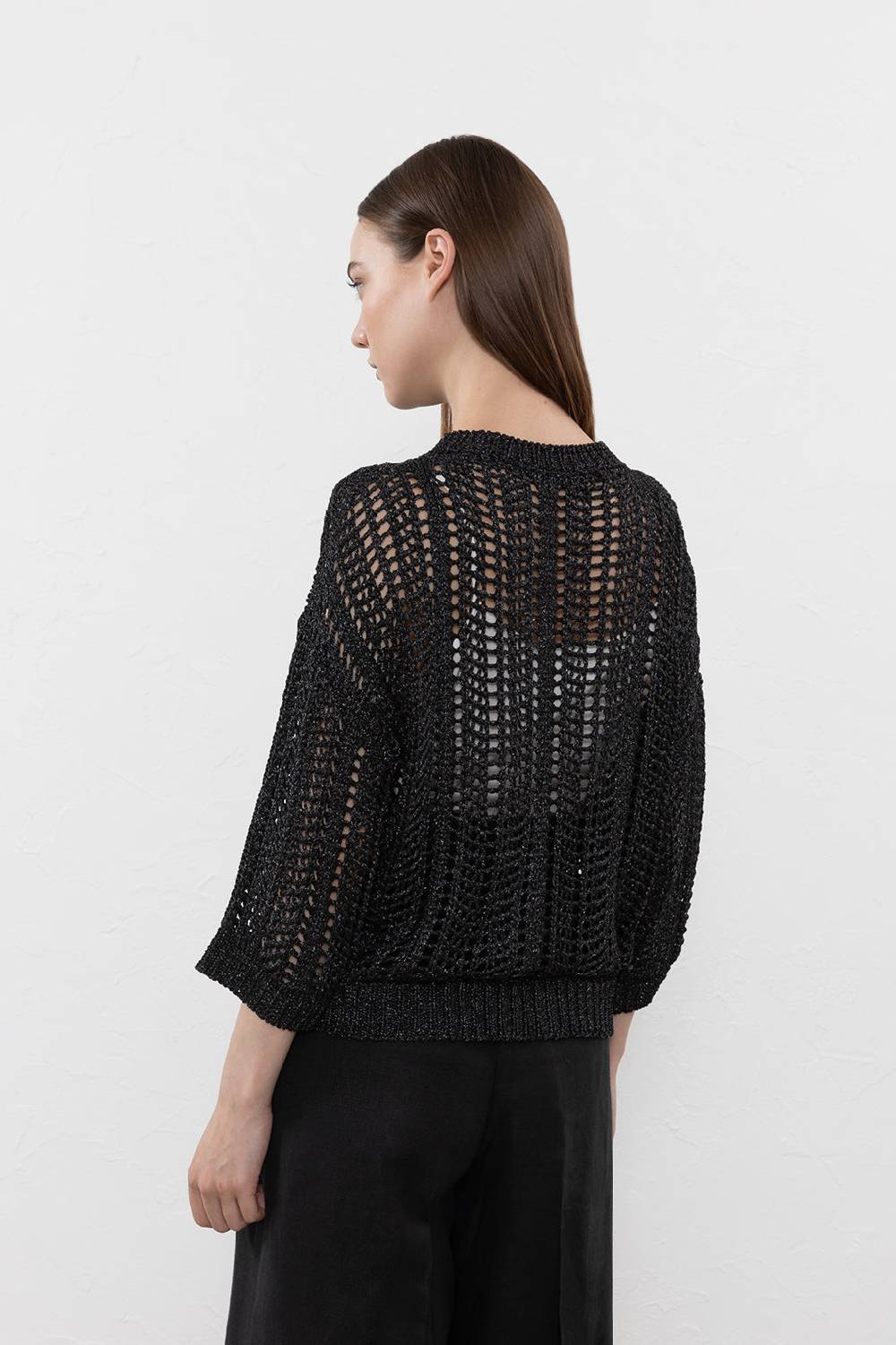 Peserico Maglia in filato di misto viscosa Sconto
