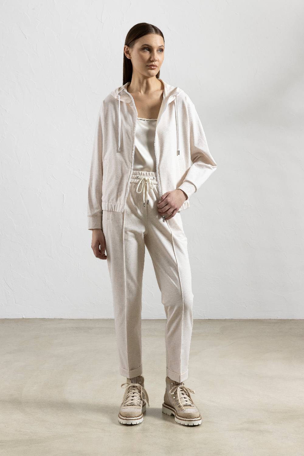 Peserico Felpa in soffice cotone leggero Moda