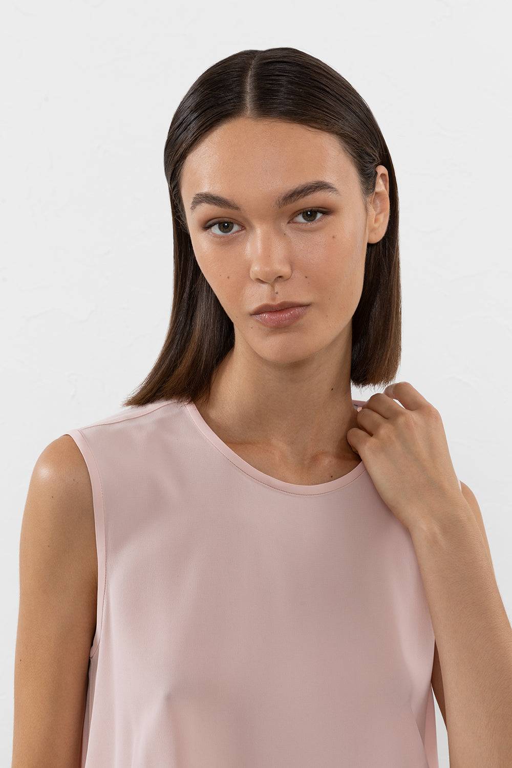 Peserico Top in crepe de chine misto seta Italia