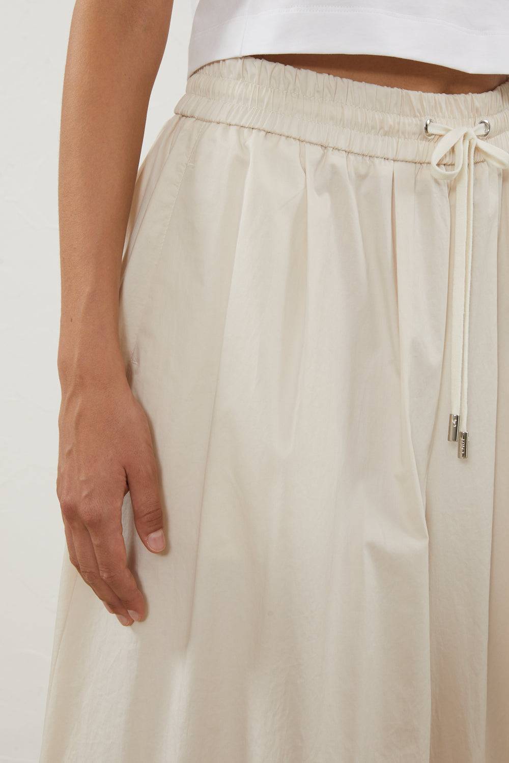 Peserico Pantalone in raso leggero di cotone Negozi Online