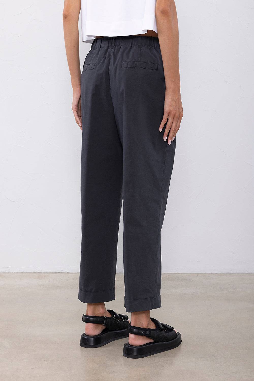 Peserico Pantalone in tela leggera di cotone e lyocell Prezzo Ridotto