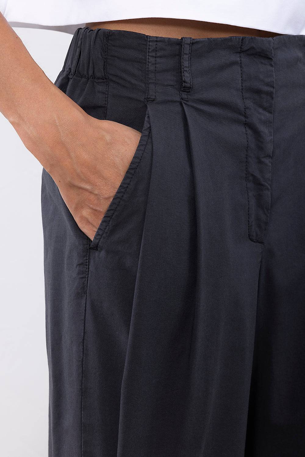 Peserico Pantalone in tela leggera di cotone e lyocell Prezzo Ridotto