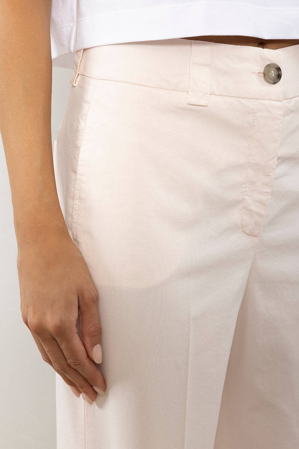 Peserico Pantalone dritto alla caviglia con risvolto Sconto