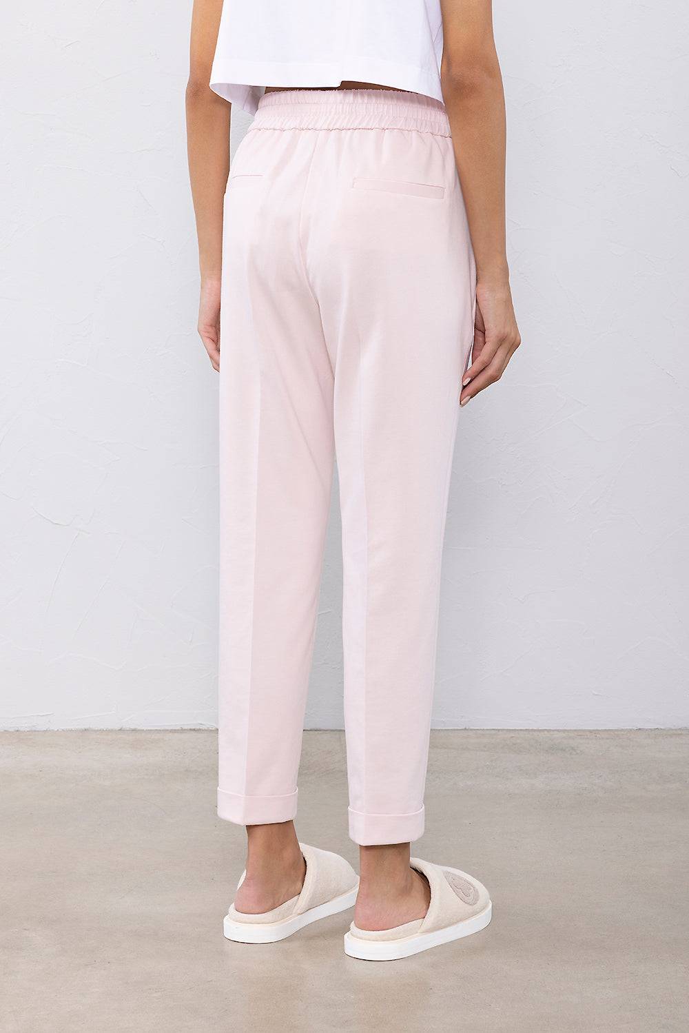 Peserico Pantalone in felpa leggera di cotone Offerta