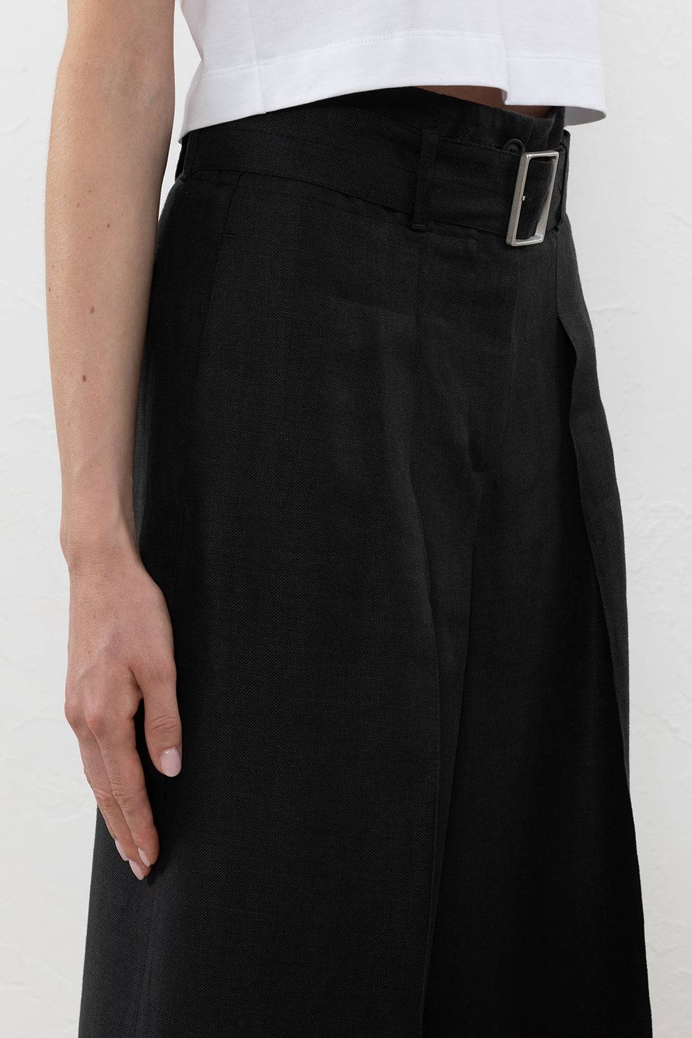 Peserico Pantalone in gabardina di puro lino Economico