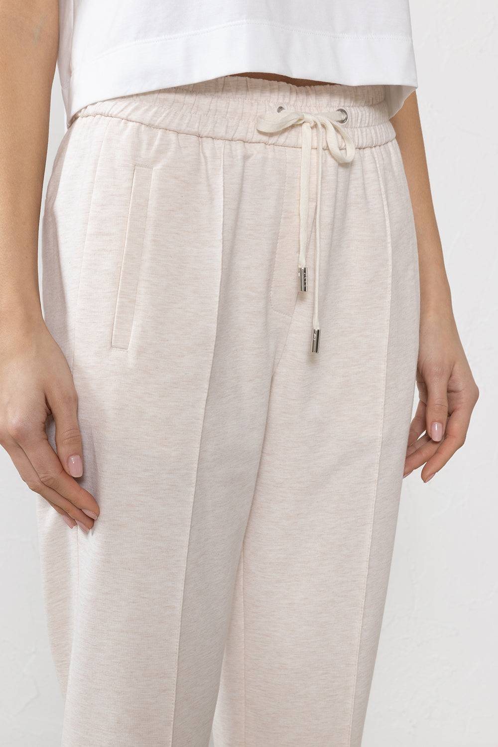 Peserico Pantalone in felpa leggera di cotone Presa