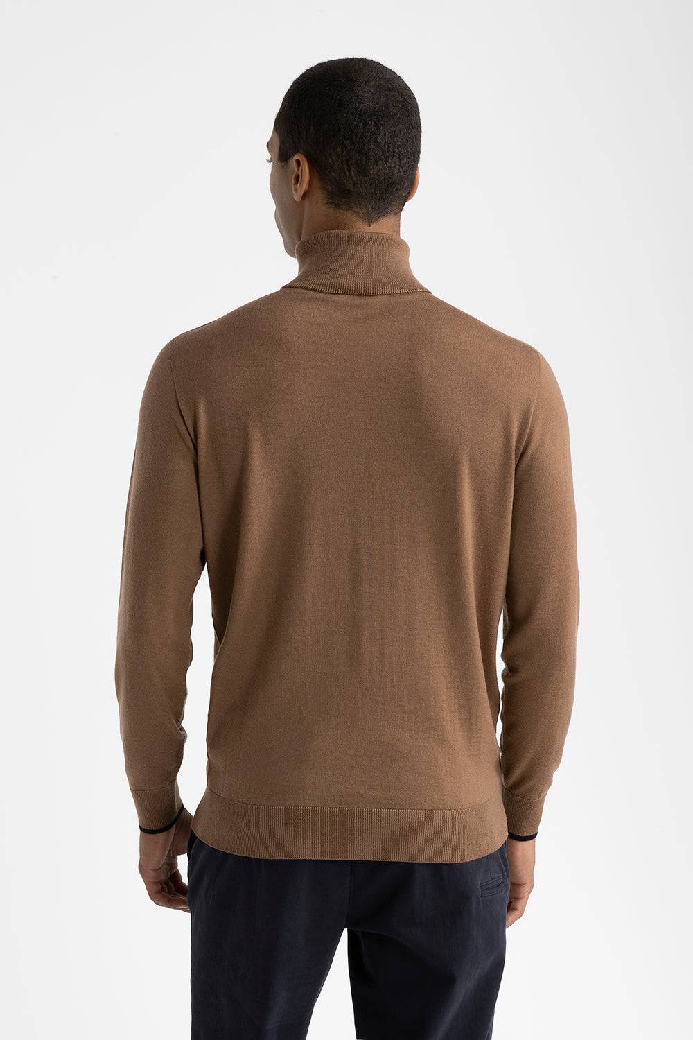 Peserico Maglia collo alto in pura lana vergine Hotsell