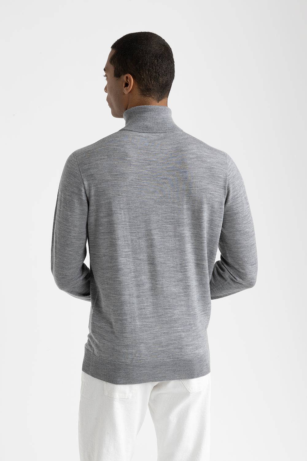 Peserico Maglia collo alto in pura lana vergine Vendita Economica