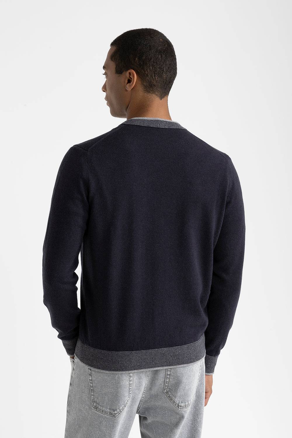 Peserico Cardigan in lana, seta e cashmere Nuova
