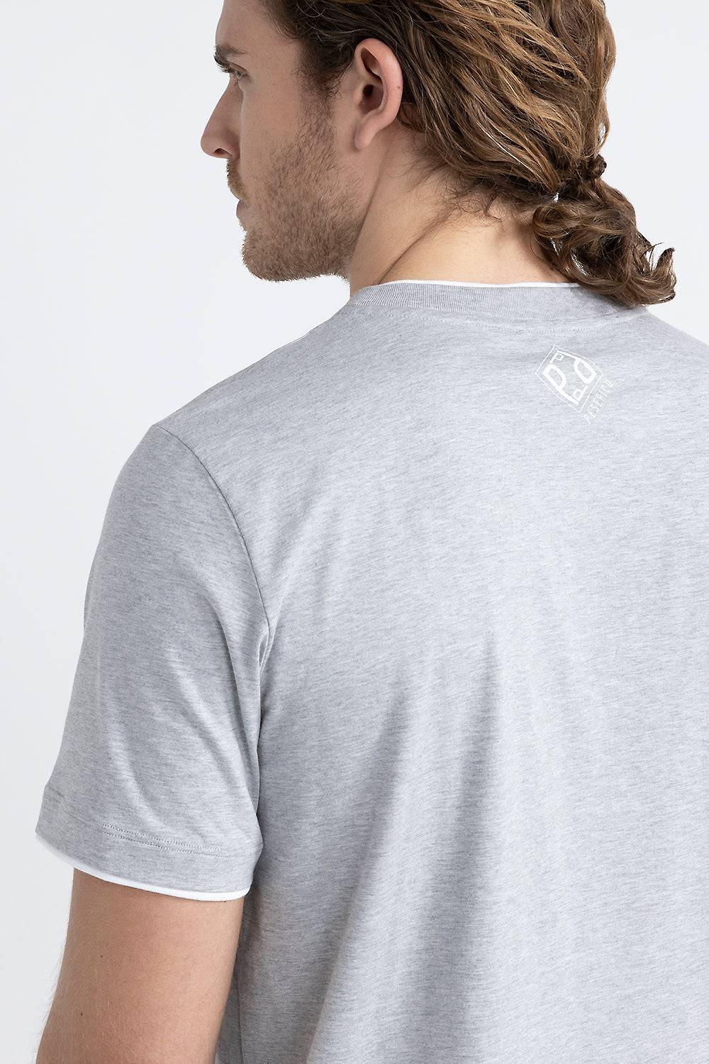 Peserico T-shirt in morbido jersey di puro cotone Nuovo