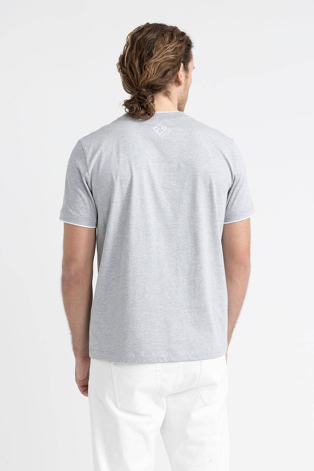 Peserico T-shirt in morbido jersey di puro cotone Qualità
