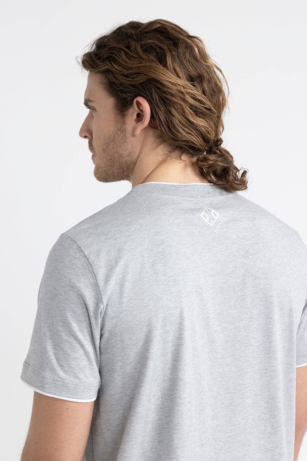 Peserico T-shirt in morbido jersey di puro cotone Qualità