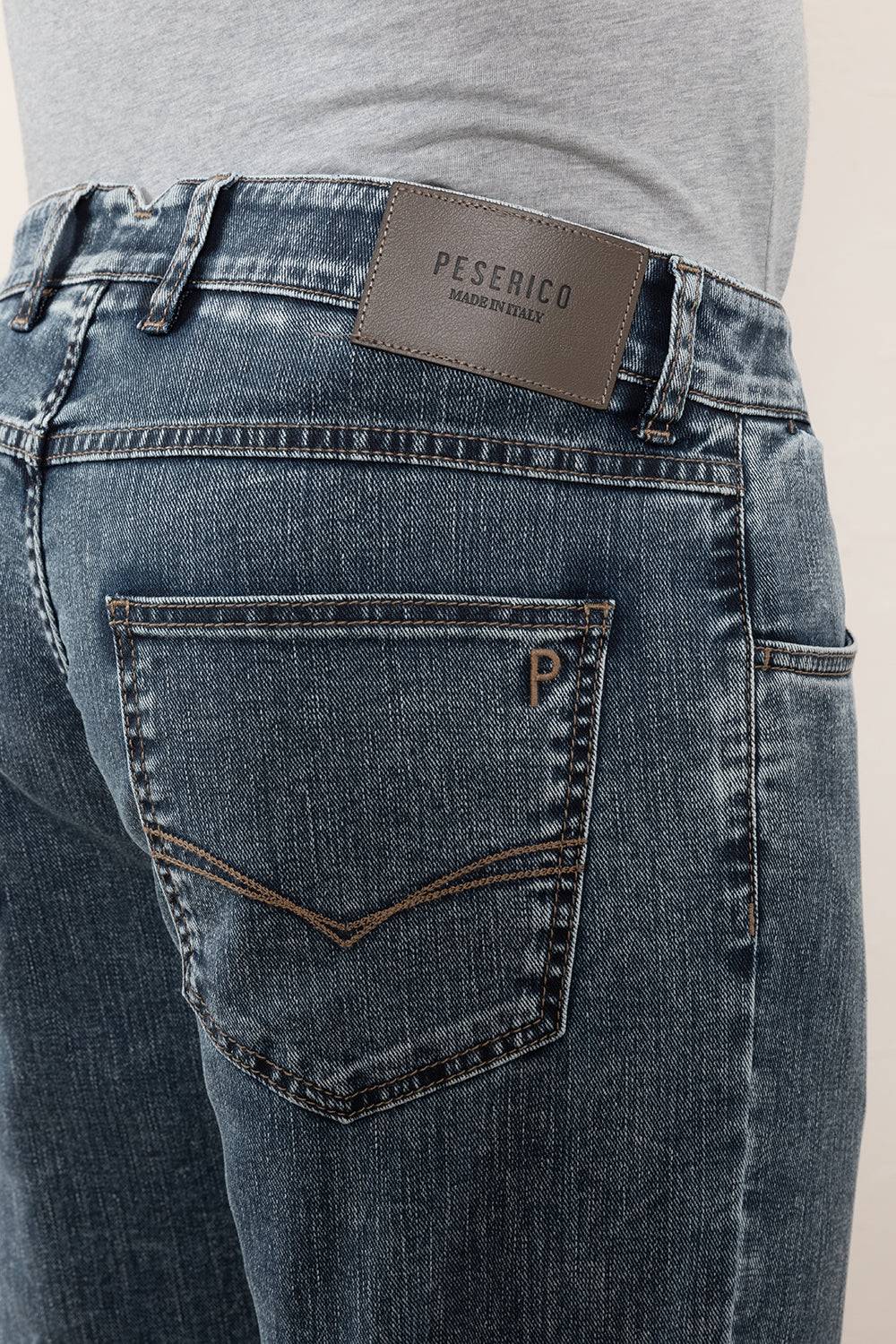 Peserico Denim 5 tasche in cotone morbido Promozione Limitata