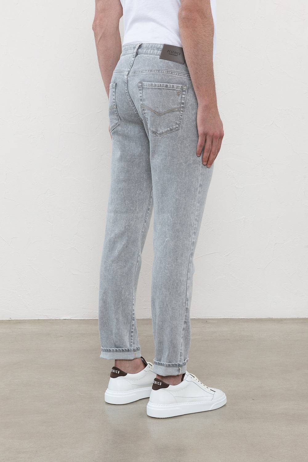 Peserico Pantalone in denim di leggero cotone Shopping Online