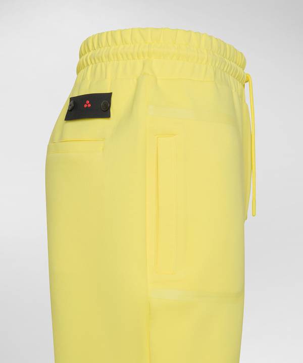 Peuterey Pantaloni joggers in cotone stretch con nastrature Sottocosto