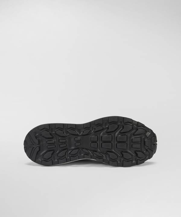 Peuterey Sneakers in pelle con dettagli nylon e nappa Convenienza