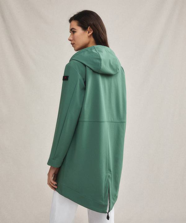 Peuterey Parka fishtail in nylon stretch In Vendita