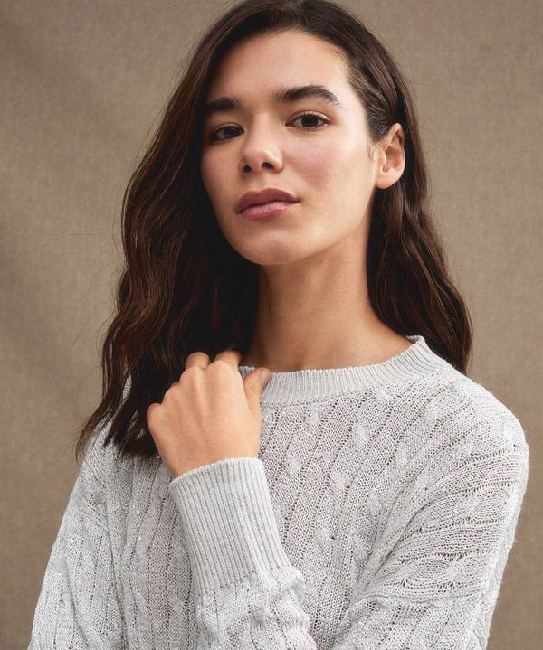 Peuterey Maglia a trecce con paillettes Hotsell