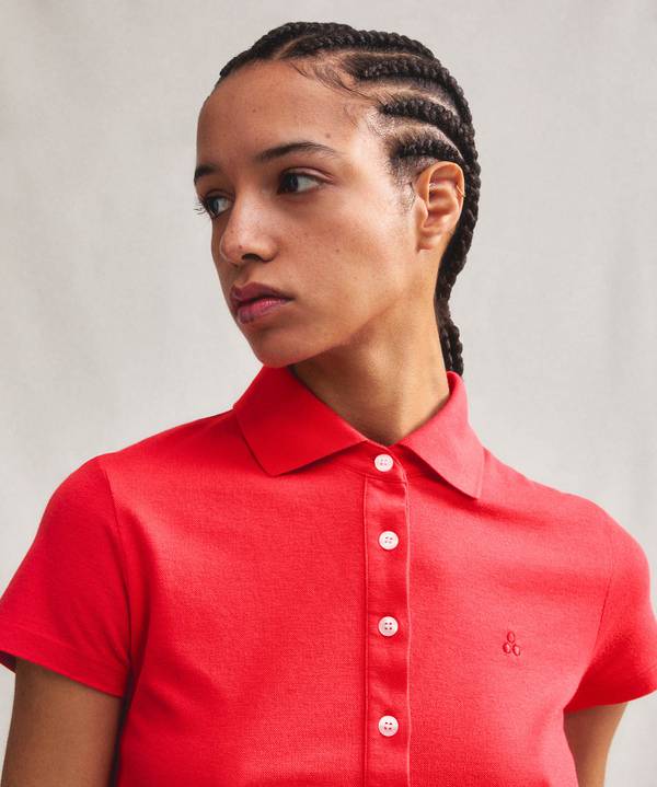 Peuterey Polo morbida in piquet Vendita Calda