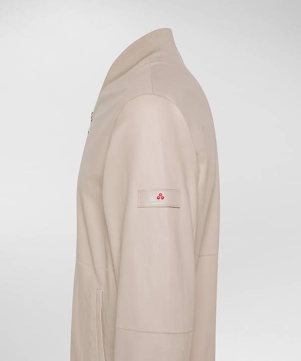 Peuterey Giacca bomber in pelle In Saldo