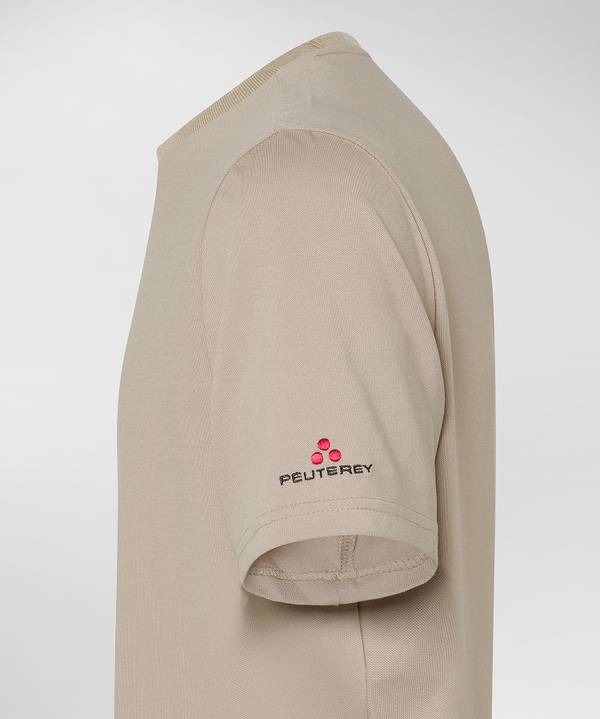 Peuterey T-Shirt stretch in cotone e seta Nuova