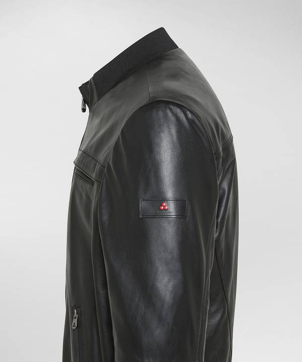 Peuterey Giacca Biker In Pelle Qualità