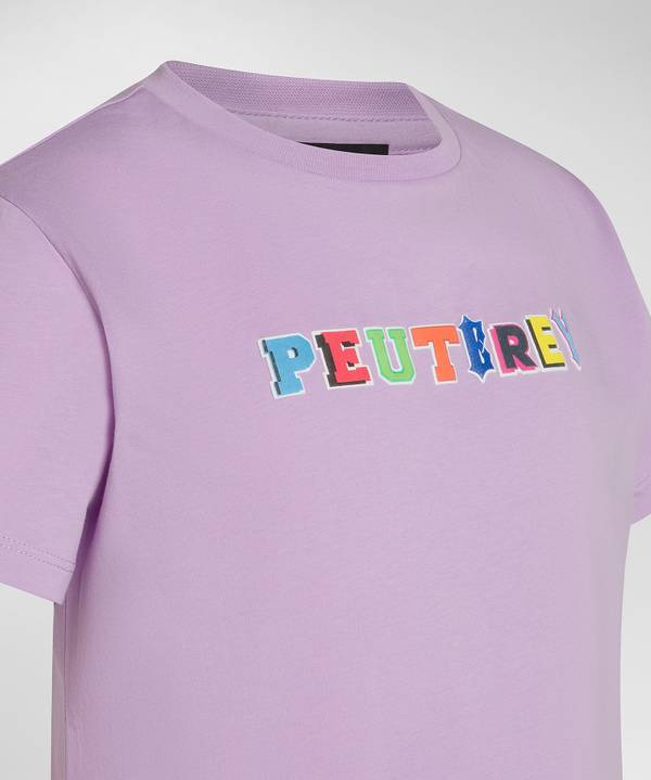 Peuterey T-shirt in cotone con stampa Economico