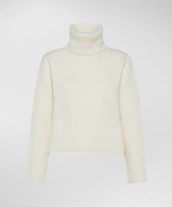 Peuterey Maglia Collo Alto In Misto Cachemire Saldi