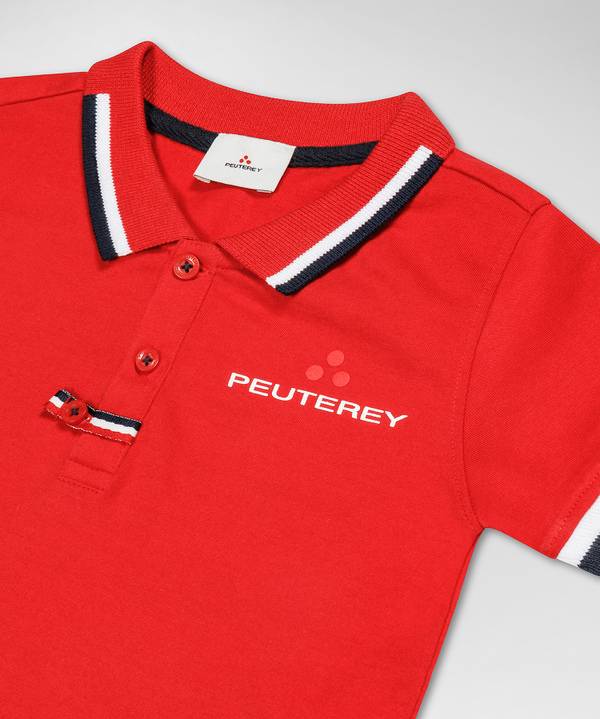 Peuterey Polo in cotone stretch Soddisfazione Garantita