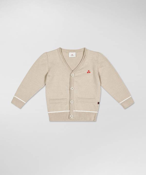 Peuterey Cardigan in tricot di cotone Promozione Limitata