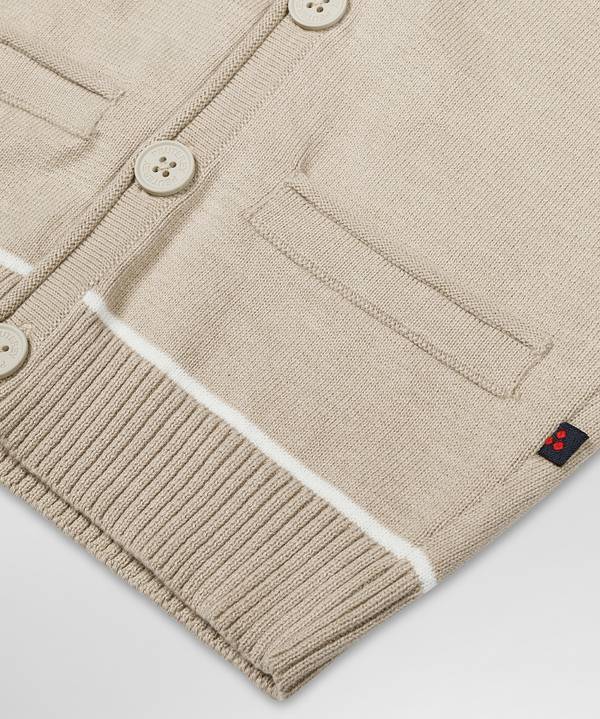 Peuterey Cardigan in tricot di cotone Promozione Limitata
