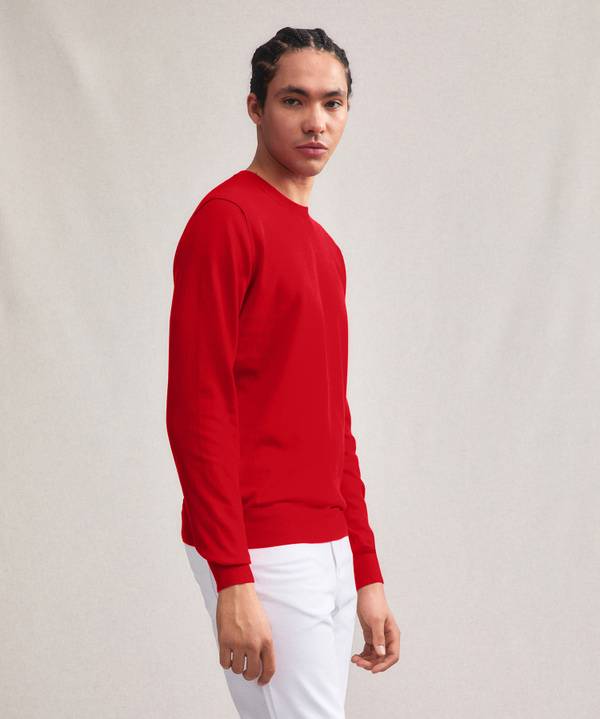 Peuterey Maglia tricot con logo ricamato Pezzi Unici