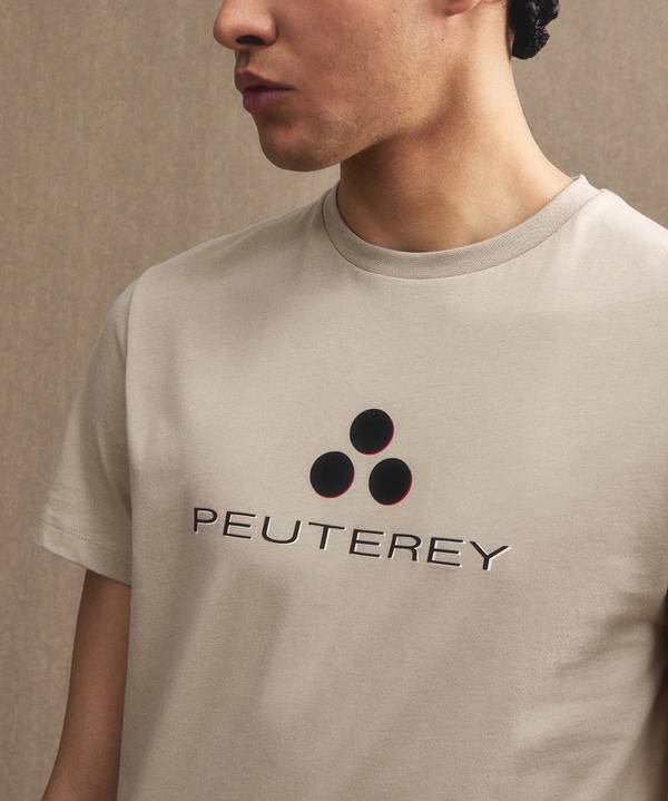 Peuterey T-shirt logata di cotone Novità