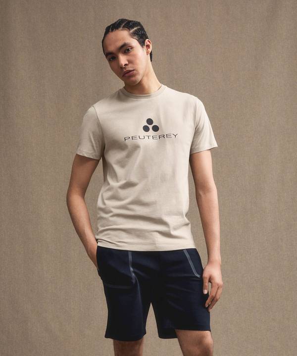 Peuterey T-shirt logata di cotone Novità