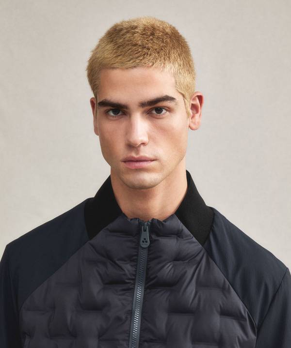 Peuterey Bomber stretch con imbottitura jaquard Outlet