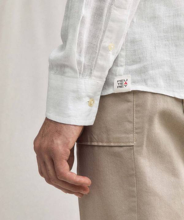 Peuterey Camicia in lino In Vendita