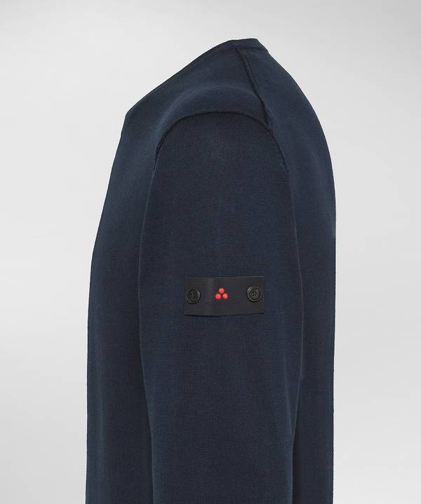 Peuterey Maglia tricot con dettagli rigati Saldi